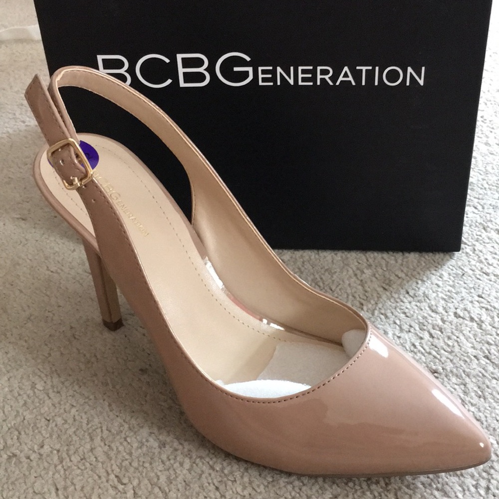 NWT nude heels